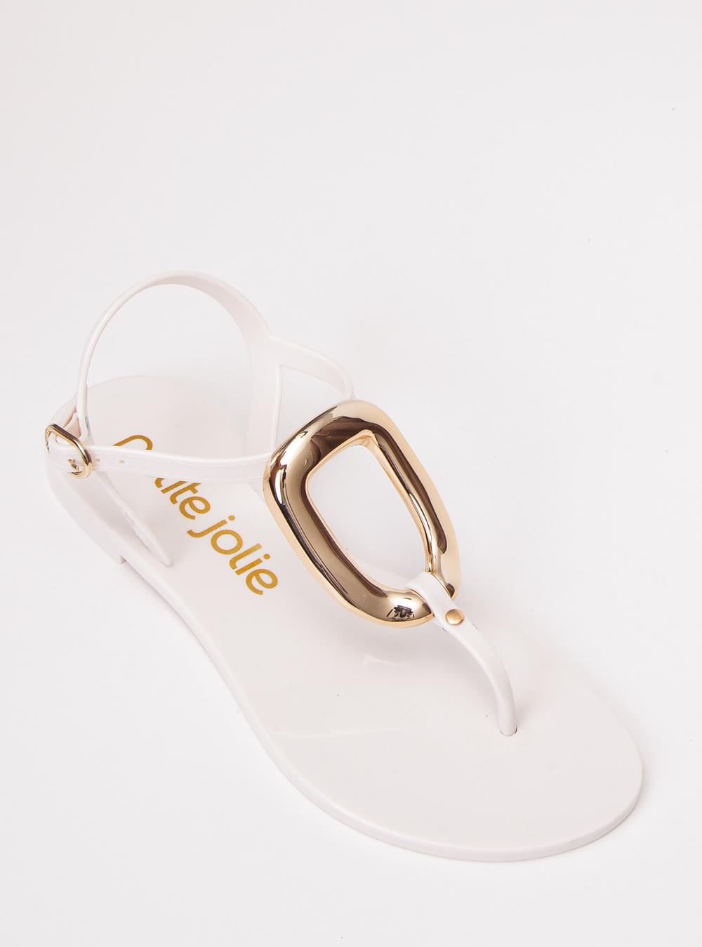 Sandália Petite Jolie Noah II White PJ7683 Branco 3