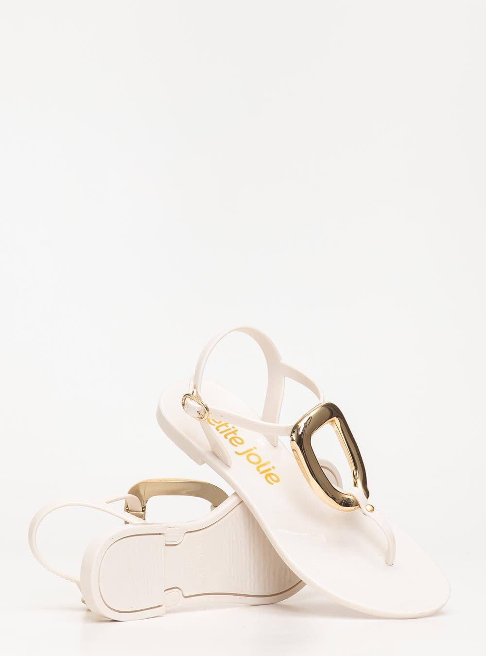 Sandália Petite Jolie Noah II White PJ7683 Branco 5