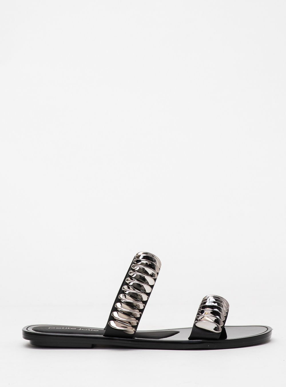 Chinelo Petite Jolie Demi Preto PJ7690
