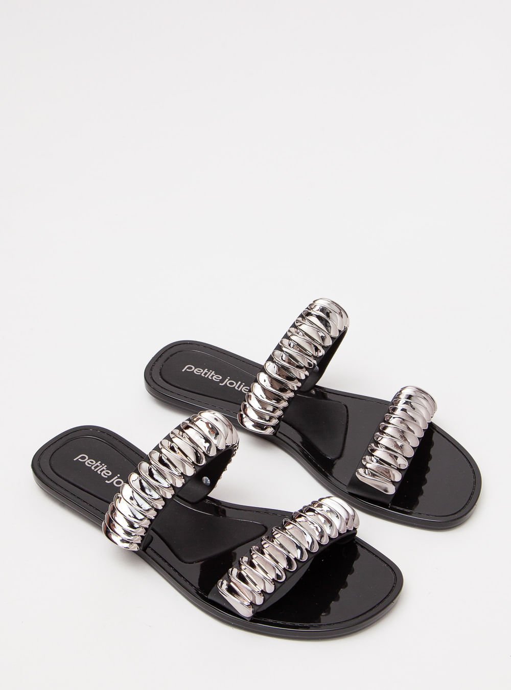 Chinelo Petite Jolie Demi Preto PJ7690 Preto 2