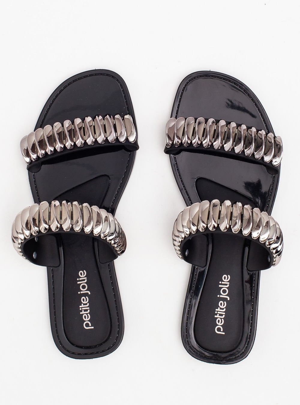 Chinelo Petite Jolie Demi Preto PJ7690 Preto 3