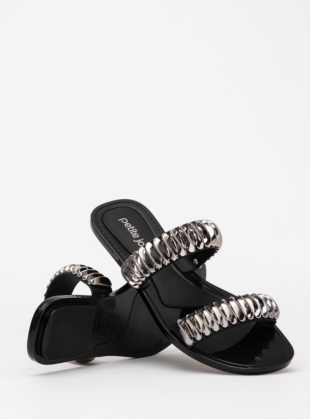 Chinelo Petite Jolie Demi Preto PJ7690 Preto 5