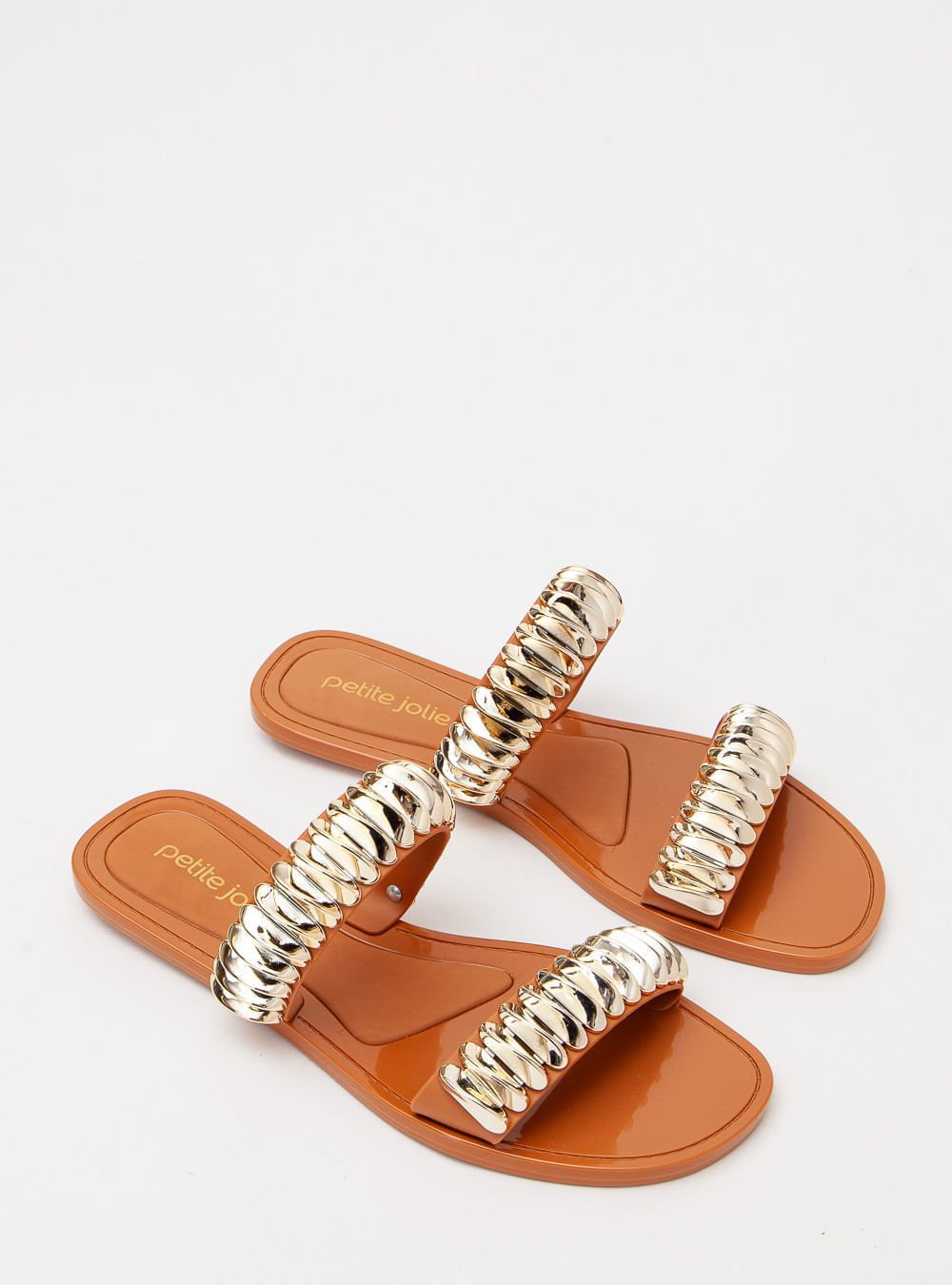 Chinelo Petite Jolie Demi Doce De Leite PJ7690 Marrom 3