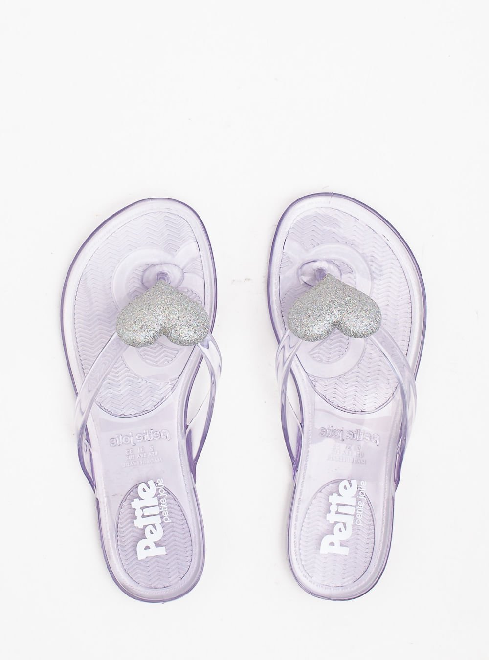 Chinelo Infantil Petite Jolie Lucky In Translúcido PJ7691IN