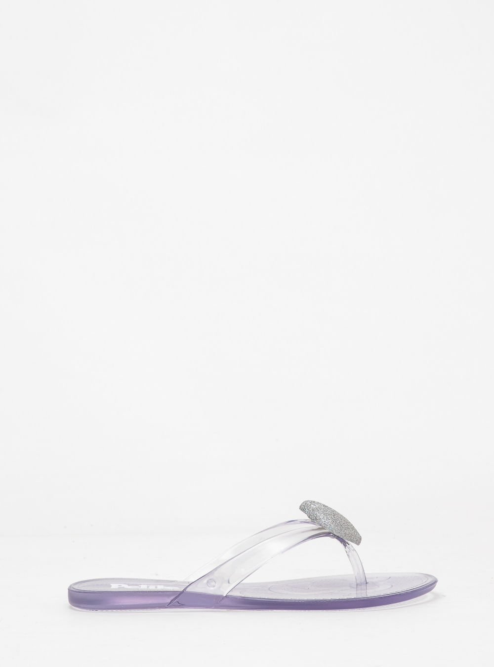 Chinelo Infantil Petite Jolie Lucky In Translúcido PJ7691IN Prata 3