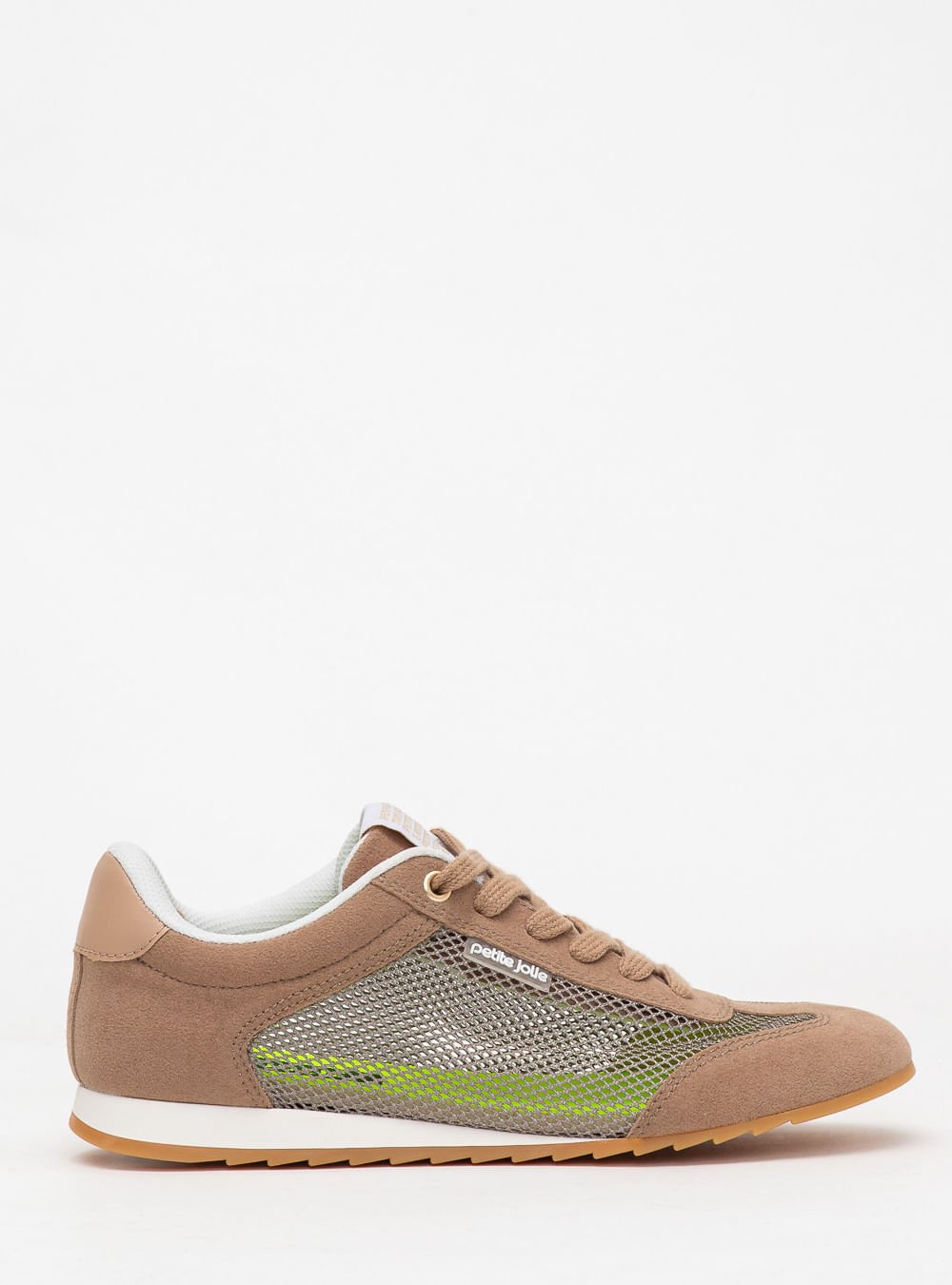 Tênis Petite Jolie Flat Sneaker Cream PJ7698
