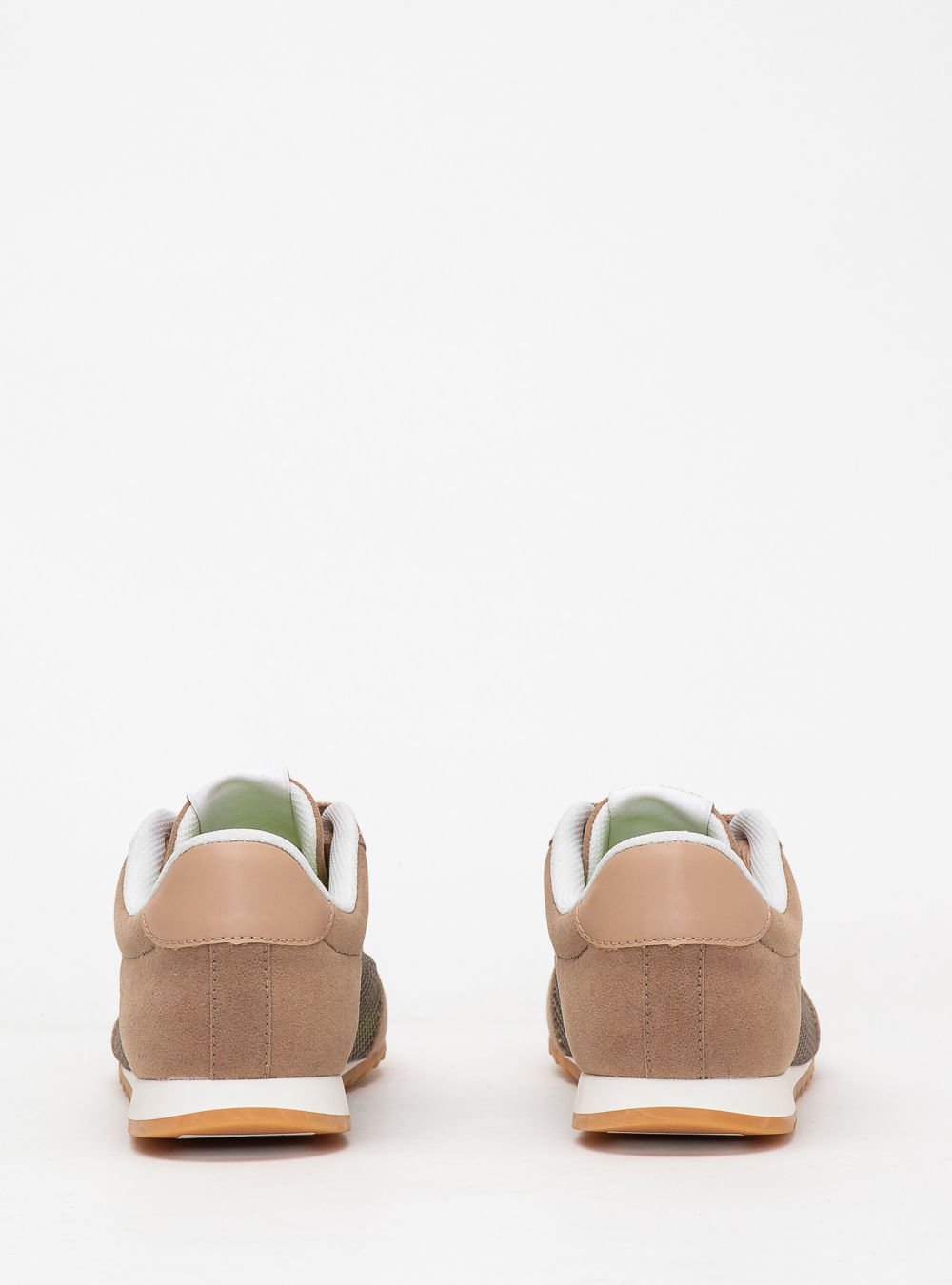 Tênis Petite Jolie Flat Sneaker Cream PJ7698 Marrom 4