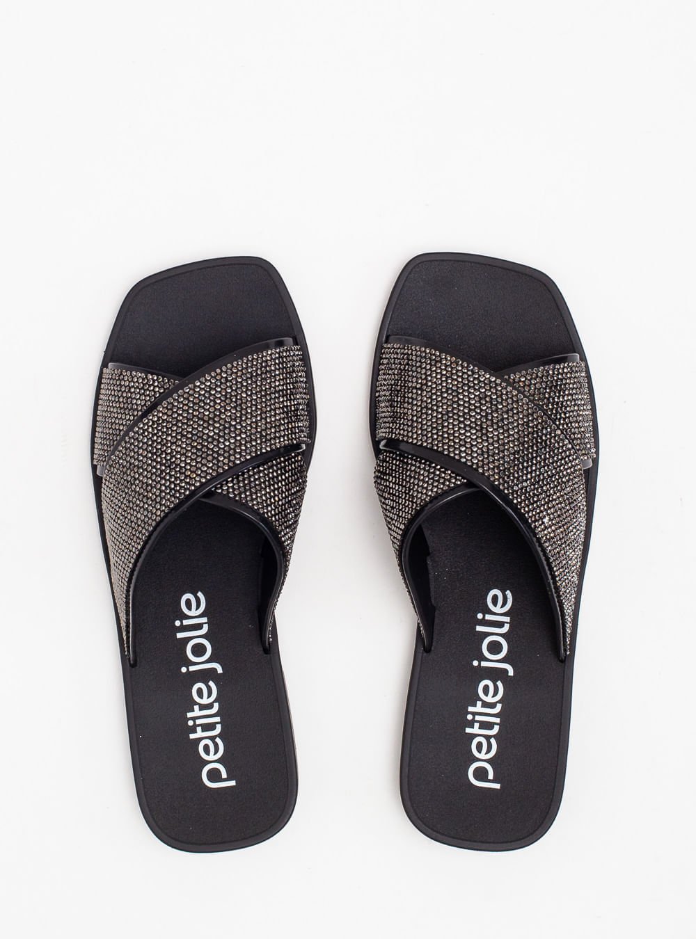 Chinelo Petite Jolie Vibe Preto PJ7702 Preto 3