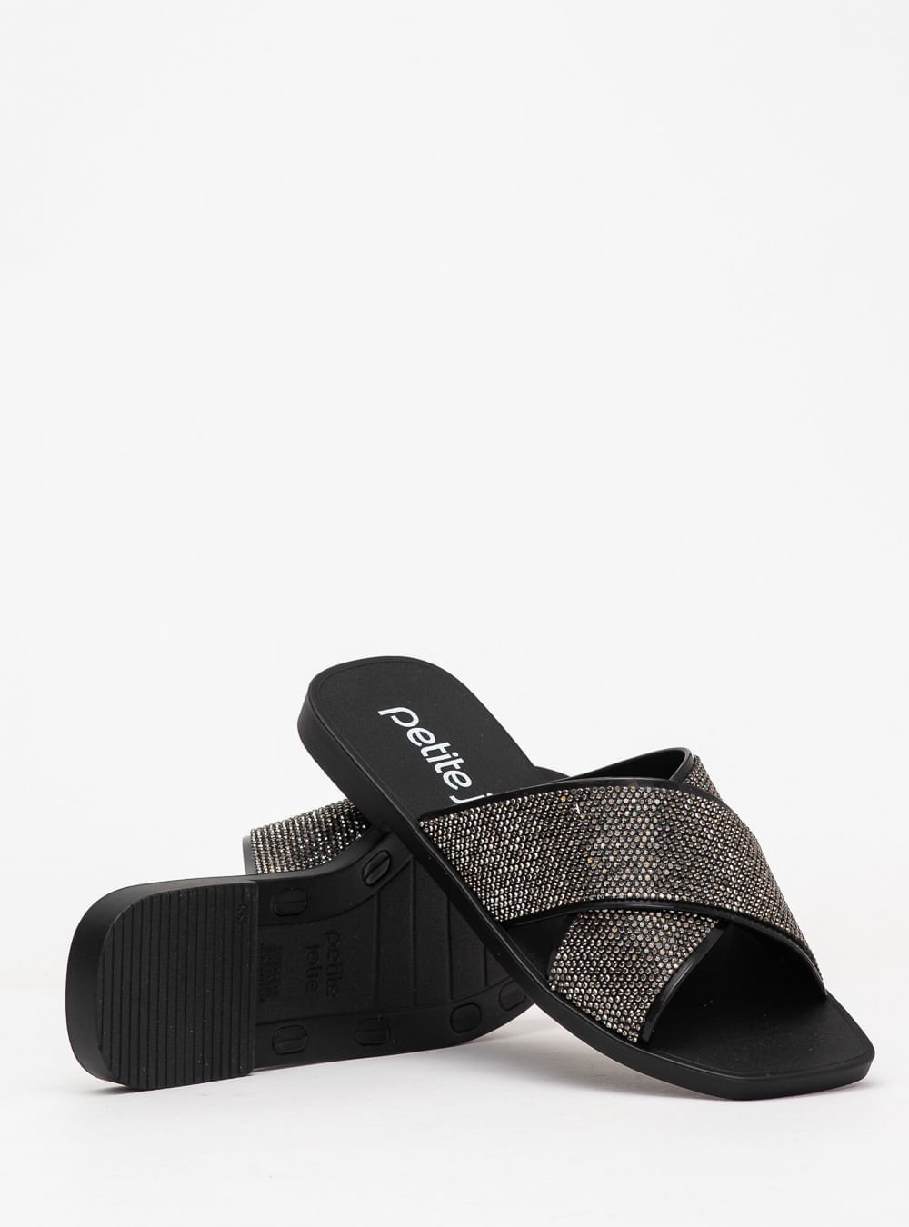 Chinelo Petite Jolie Vibe Preto PJ7702 Preto 5