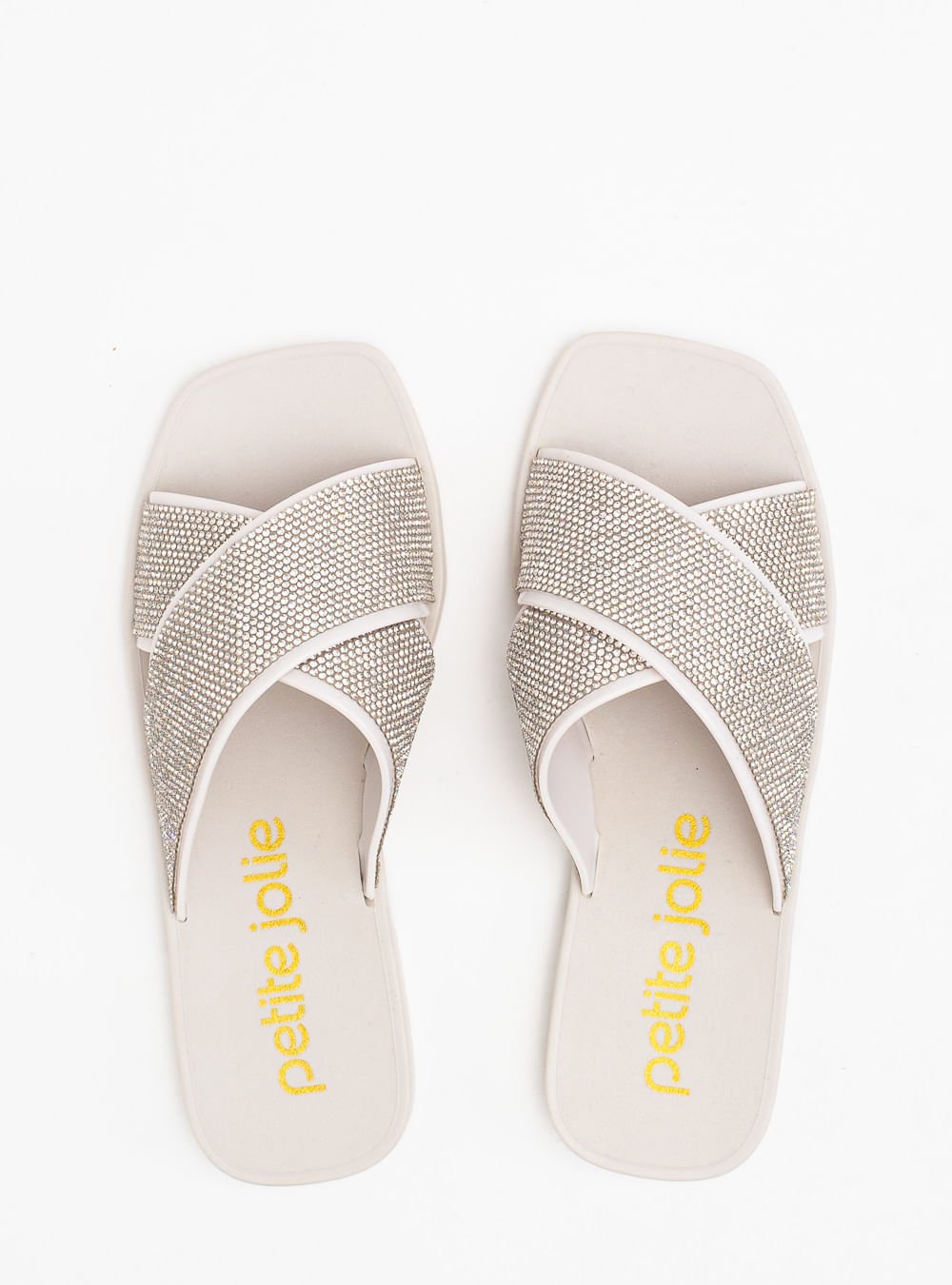 Chinelo Petite Jolie Vibe White PJ7702 Branco 4