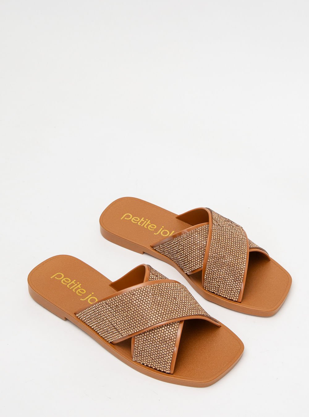 Chinelo Petite Jolie Vibe Doce De Leite PJ7702 Marrom 2