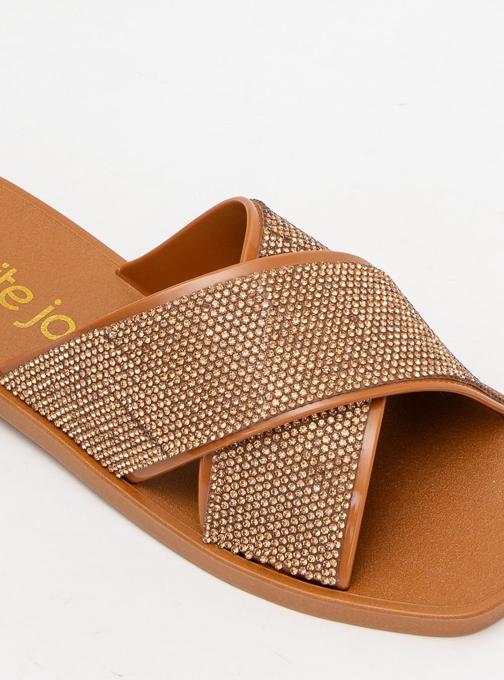 Chinelo Petite Jolie Vibe Doce De Leite PJ7702 Marrom 4