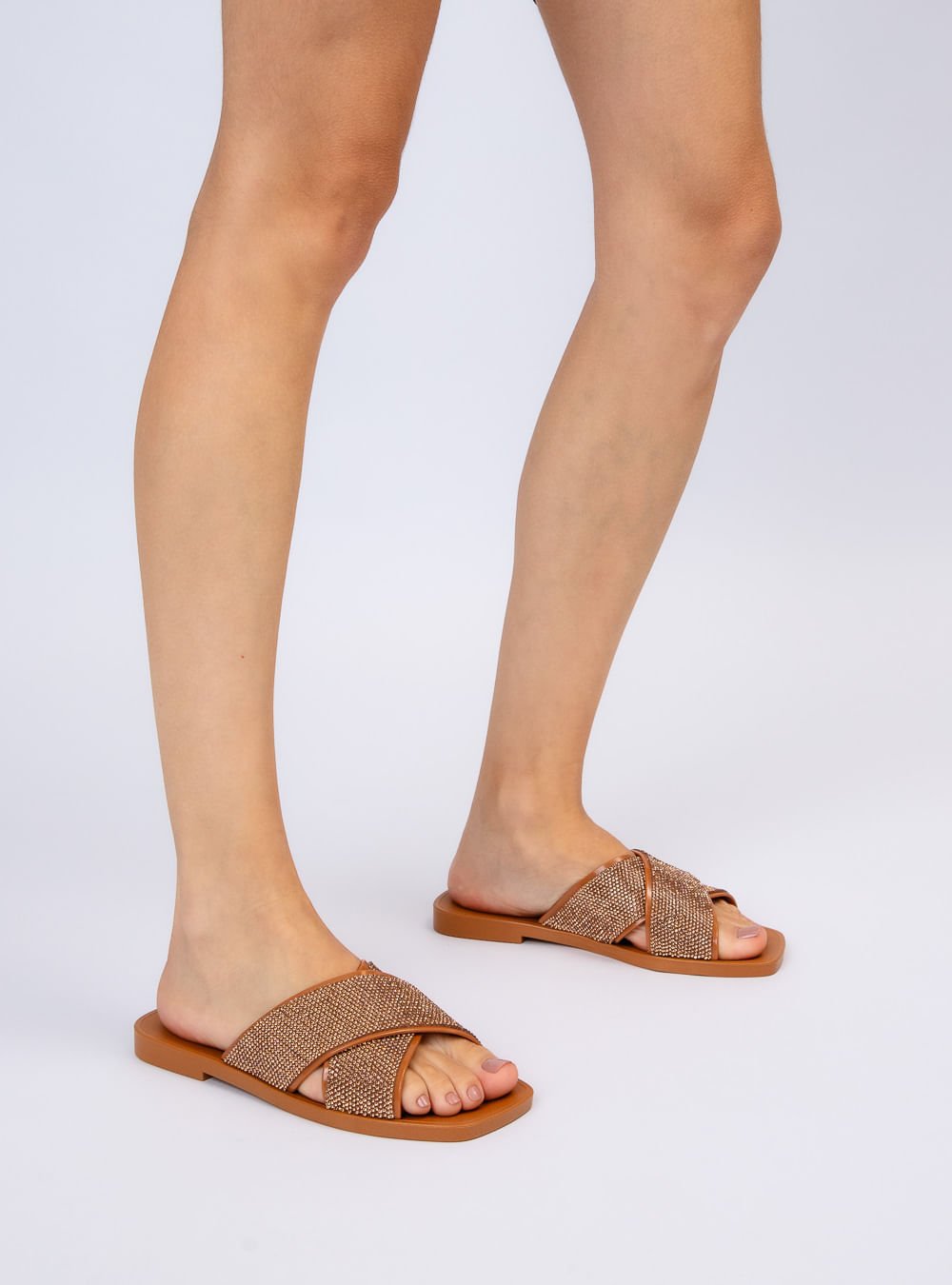 Chinelo Petite Jolie Vibe Doce De Leite PJ7702 Marrom 6