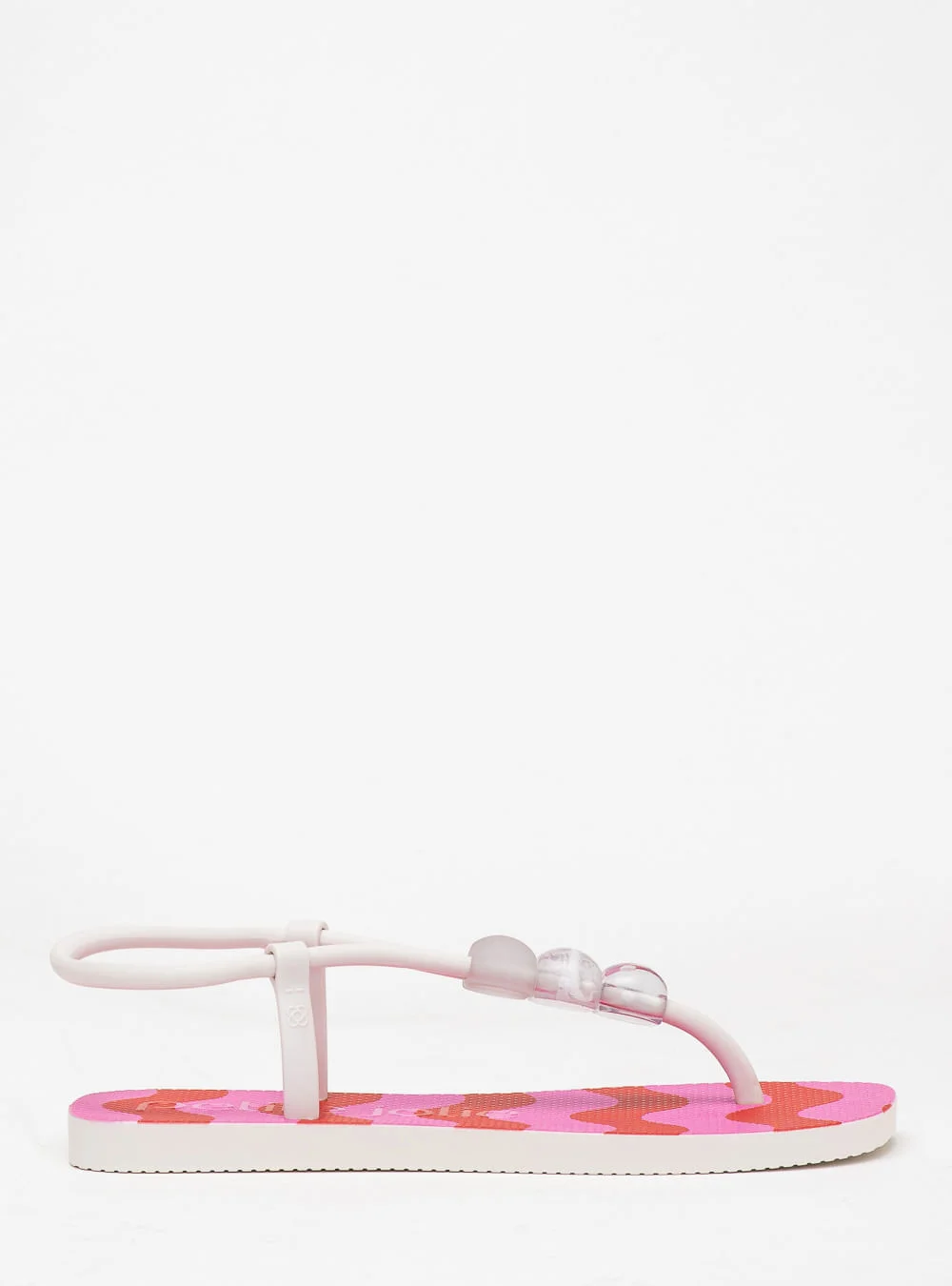 Sandália Petite Jolie Refresh Sandal Listras 8 PJ7707 Rosa/Vermelho 3