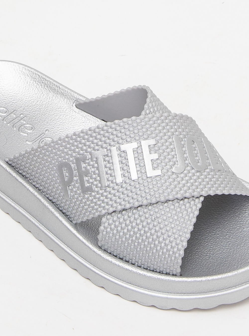 Chinelo Petite Jolie Smash Metalizado Prata PJ6812IIA Prata 4