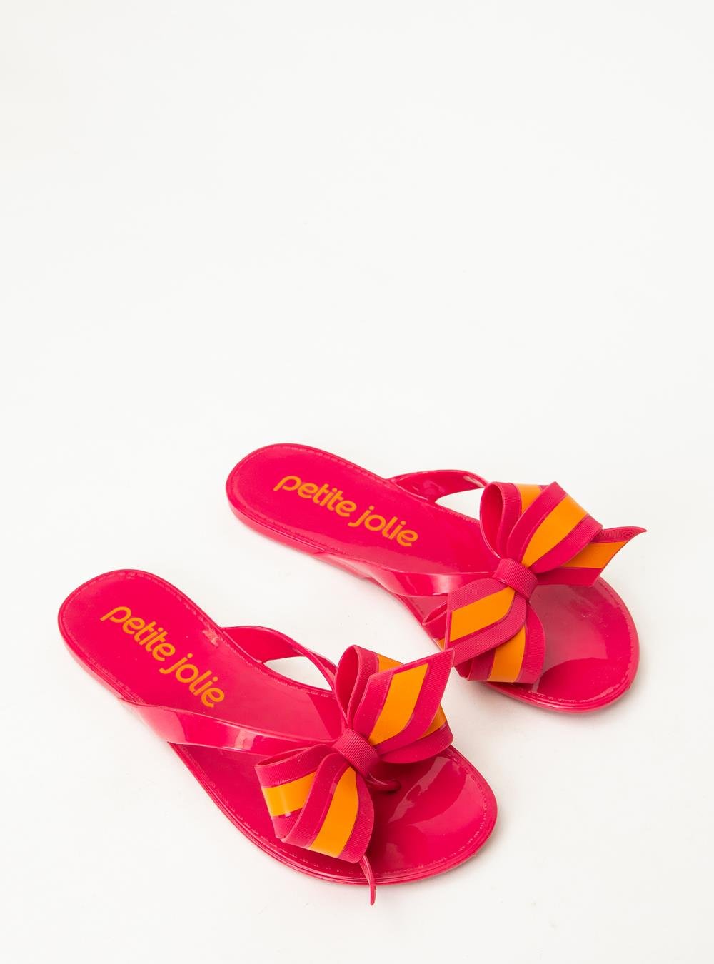 Chinelo Petite Jolie Lucky Pink/Laranja PJ5533 Pink/Laranja 2
