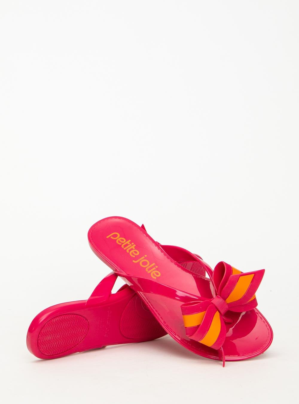 Chinelo Petite Jolie Lucky Pink/Laranja PJ5533 Pink/Laranja 5