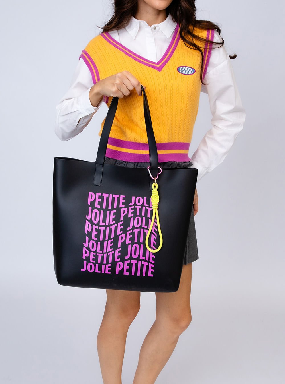 Bolsa Petite Jolie Amalfi Preto PJ11341 Preto 6
