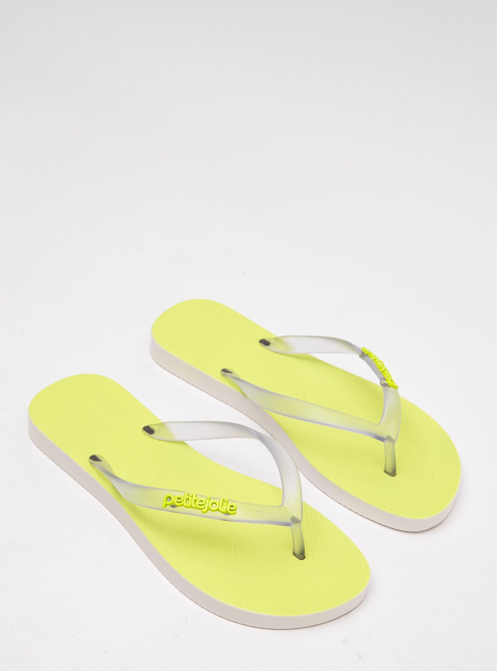 Chinelo Petite Jolie Fresh Translúcido/Limão PJ7701 Amarelo 2
