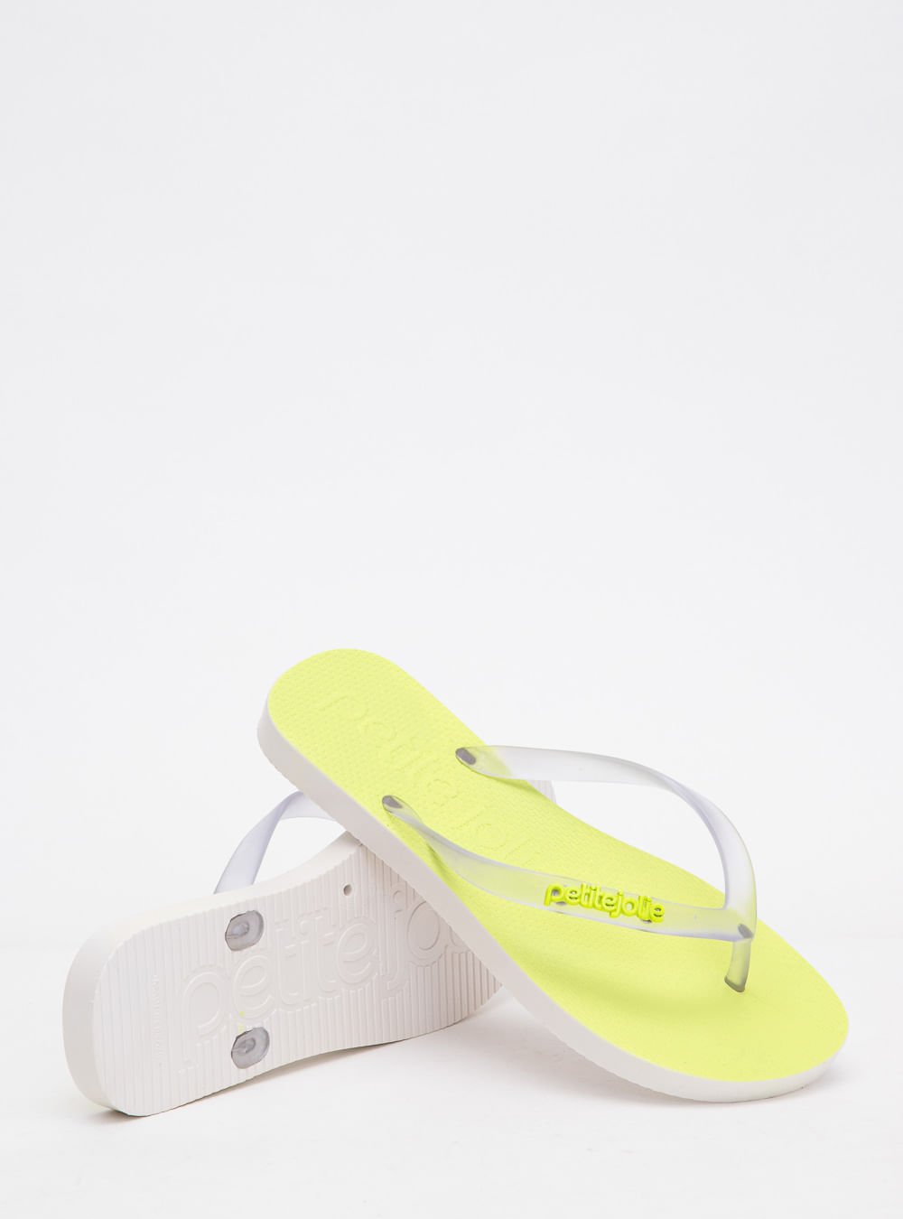 Chinelo Petite Jolie Fresh Translúcido/Limão PJ7701 Amarelo 5