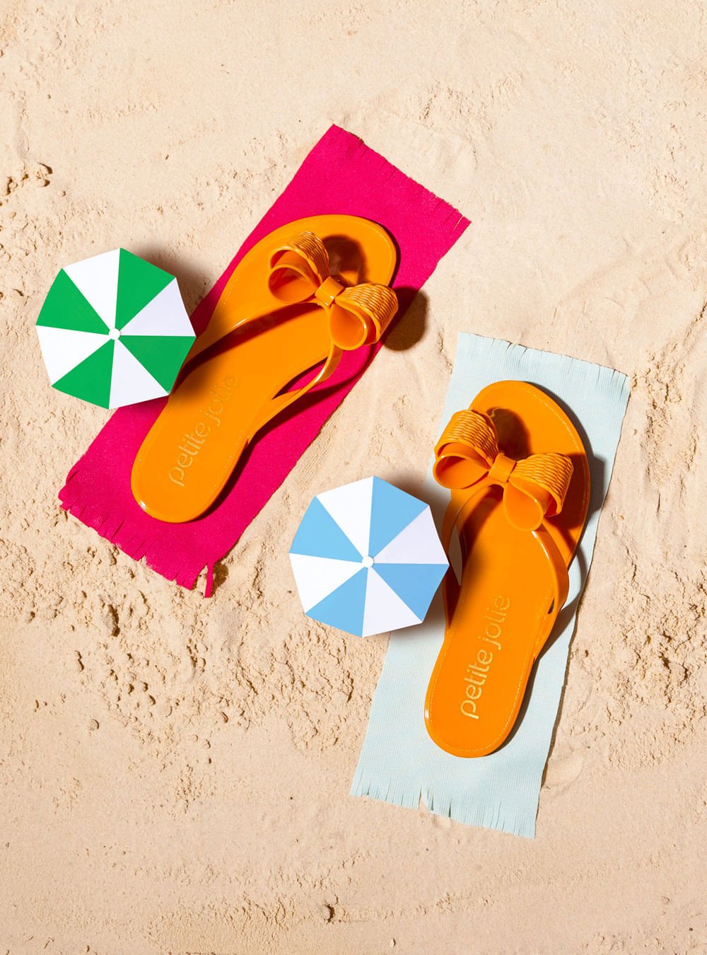 Chinelo Petite Jolie Lucky Laranja New PJ6304 Laranja 2