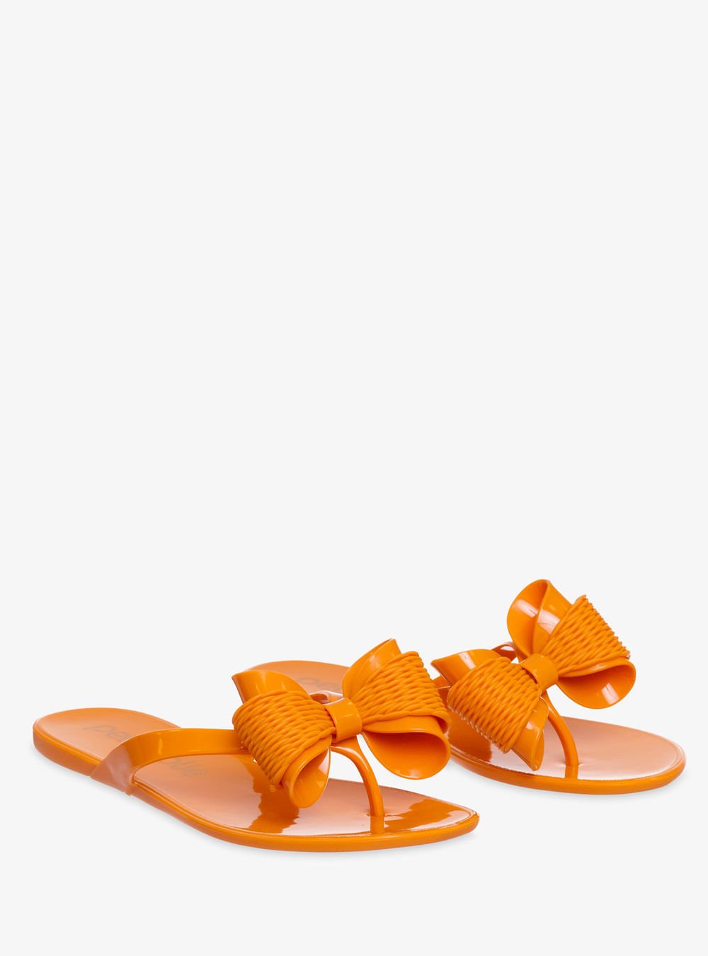 Chinelo Petite Jolie Lucky Laranja New PJ6304 Laranja 3