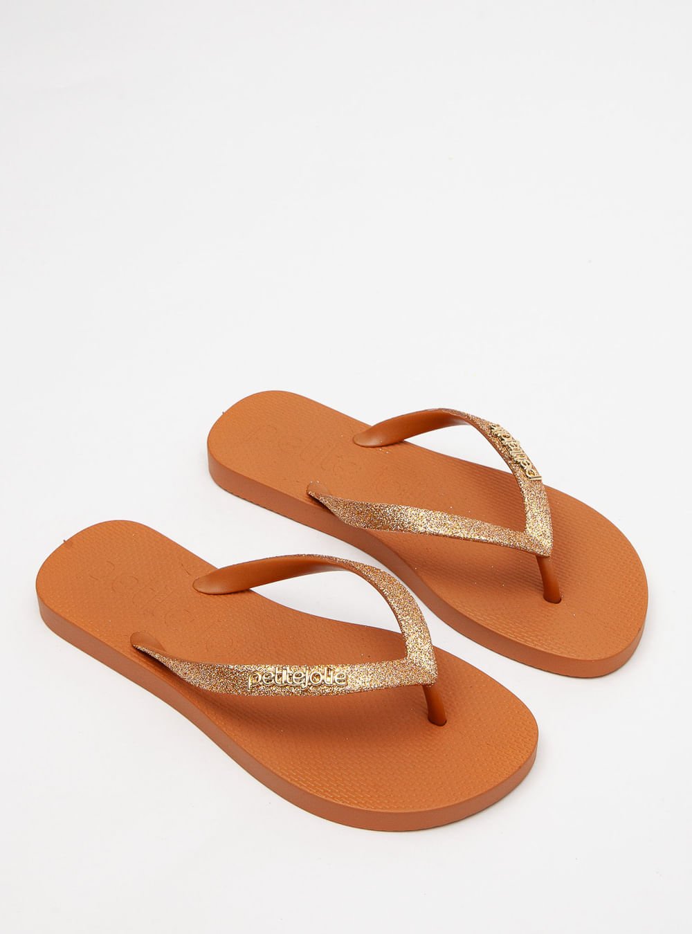 Chinelo Petite Jolie Fresh Doce De Leite PJ7298CX Dourado 2