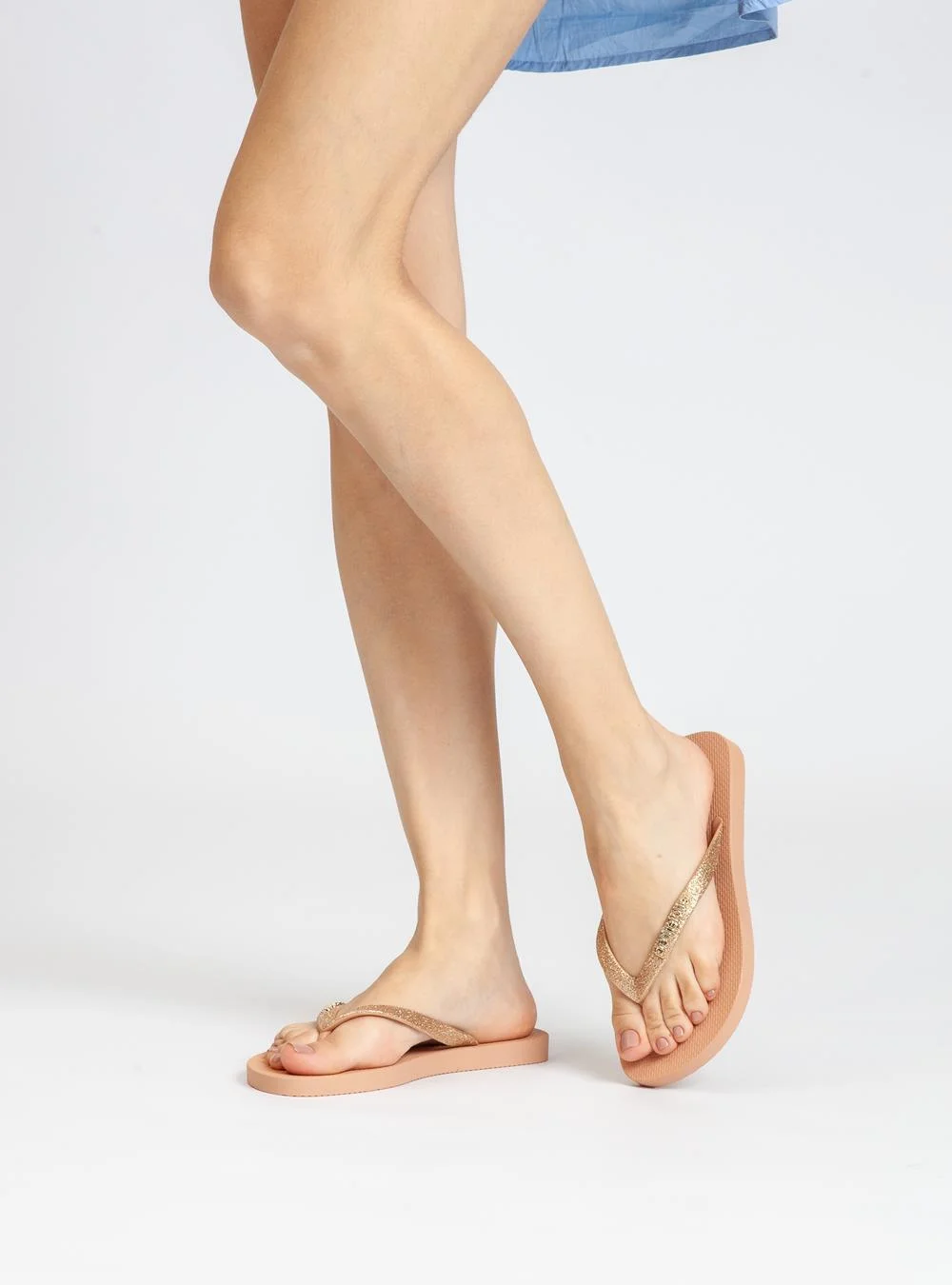 Chinelo Petite Jolie Fresh Doce De Leite PJ7298CX Dourado 4