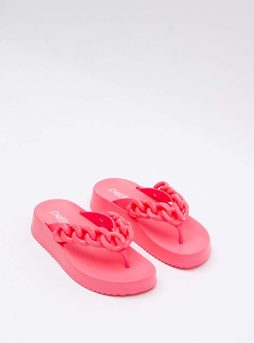 Chinelo Petite Jolie Basic Hit Pink PJ7225 Rosa 2