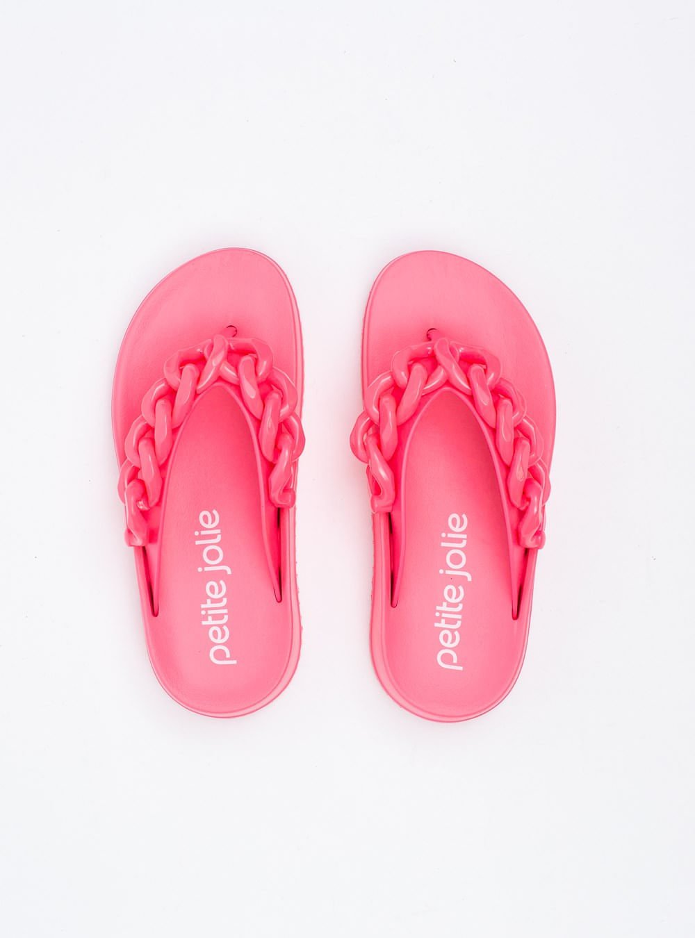 Chinelo Petite Jolie Basic Hit Pink PJ7225 Rosa 3