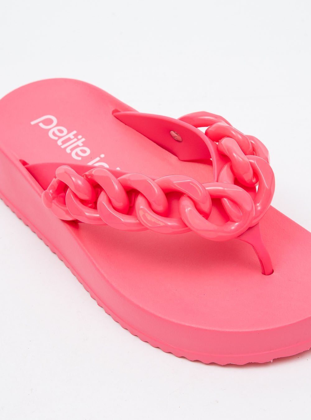 Chinelo Petite Jolie Basic Hit Pink PJ7225 Rosa 4