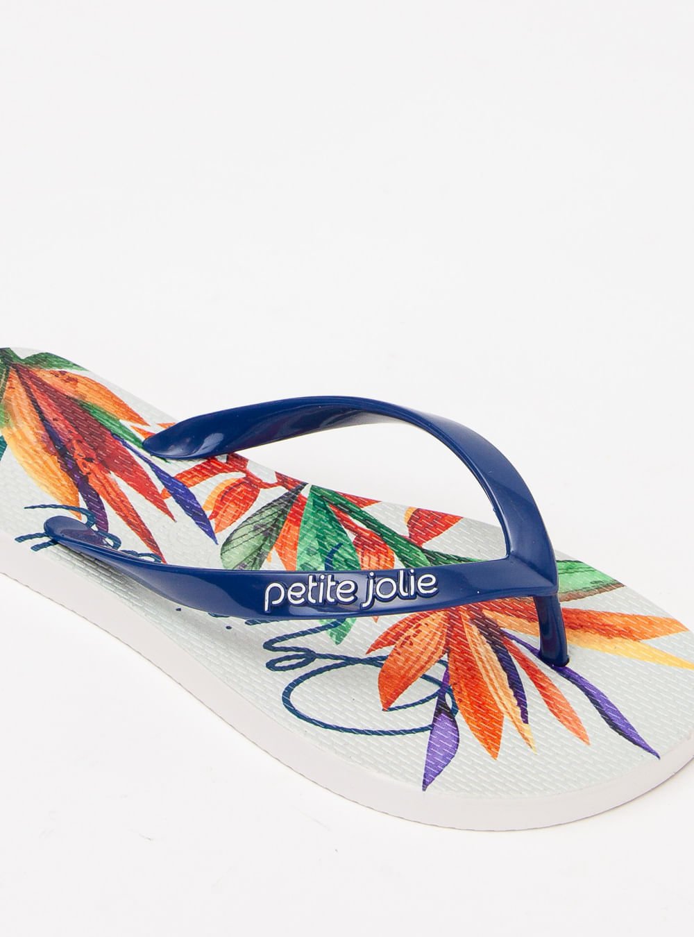 Chinelo Petite Jolie Fresh Dark Blue/Tropical 18 PJ6969 Azul 5