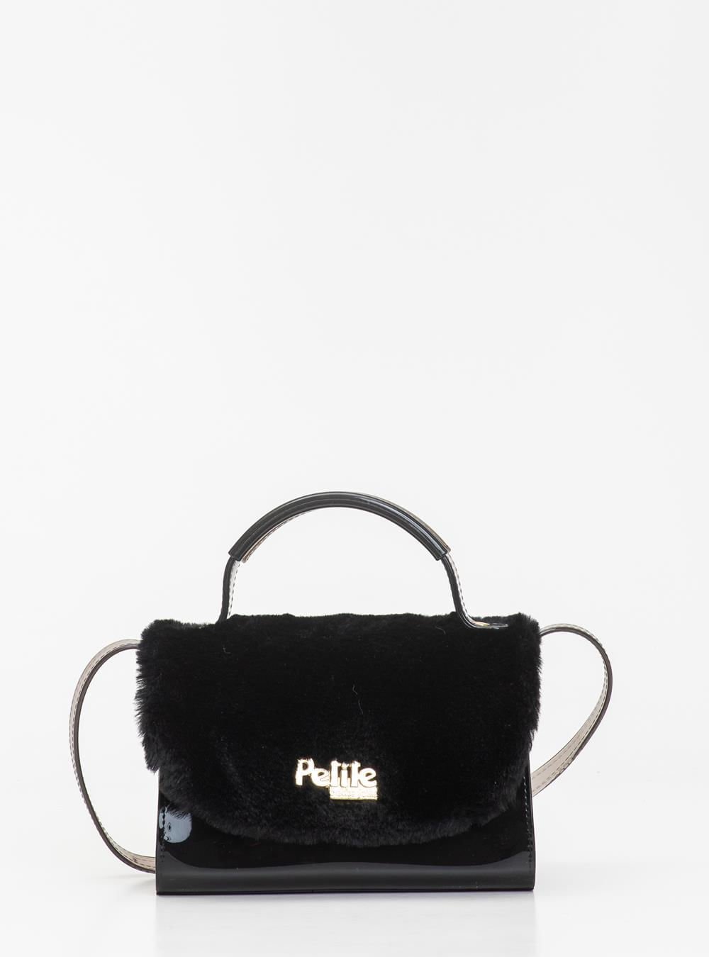 Bolsa Infantil Petite Jolie Alicia In Preto PJ11363IN