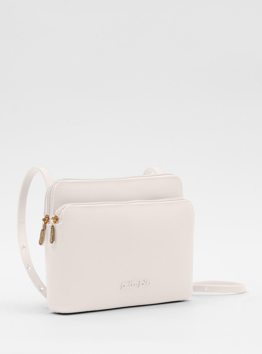 Bolsa Petite Jolie Becky II Creme PJ11113 Bege 3