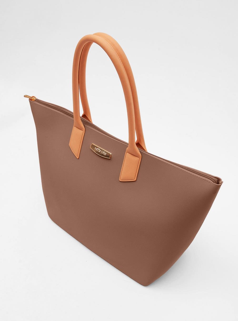 Bolsa Petite Jolie Big Shopping Chocolate PJ11275 Marrom 2