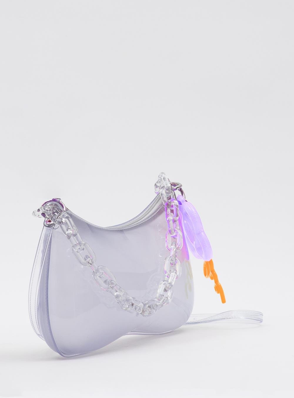 Bolsa Petite Jolie Icon Bag Translúcido/Lilac PJ11182 Transparente 3