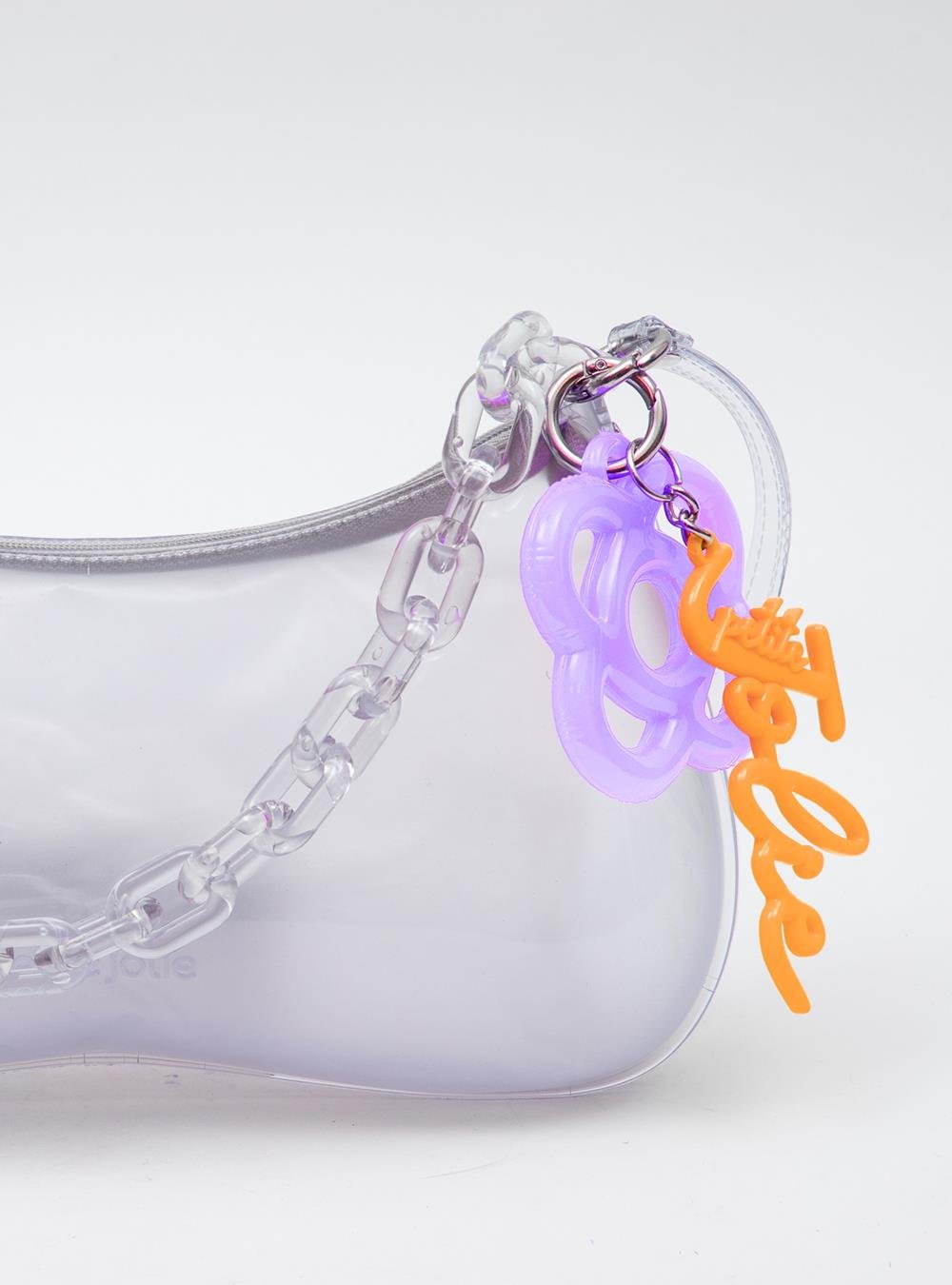 Bolsa Petite Jolie Icon Bag Translúcido/Lilac PJ11182 Transparente 5