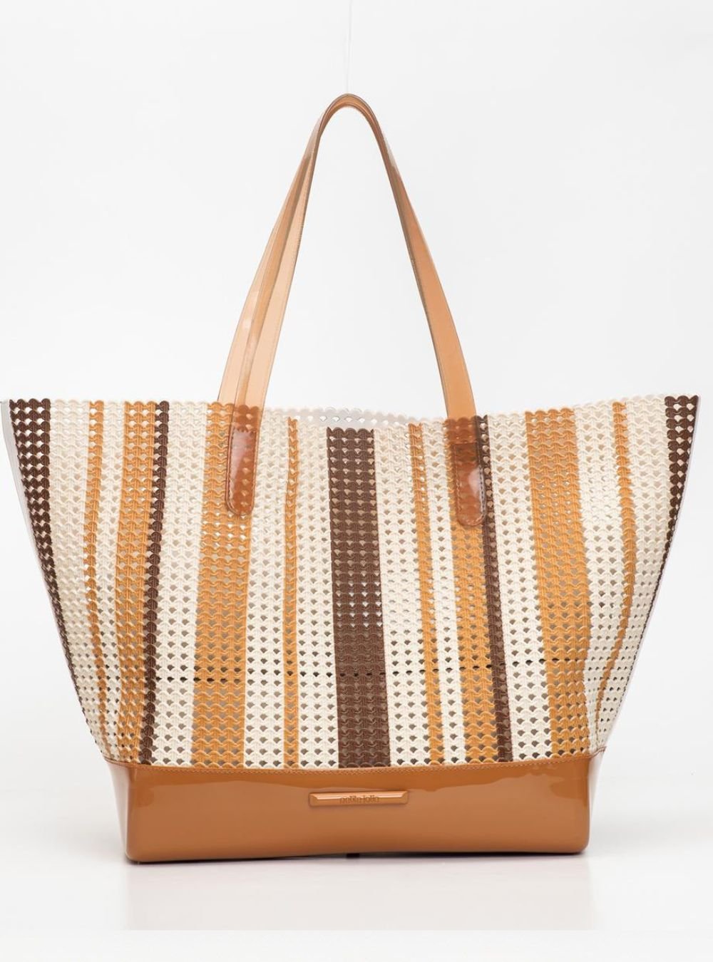 Bolsa Petite Jolie Ibiza Creme/Doce De Leite PJ11286