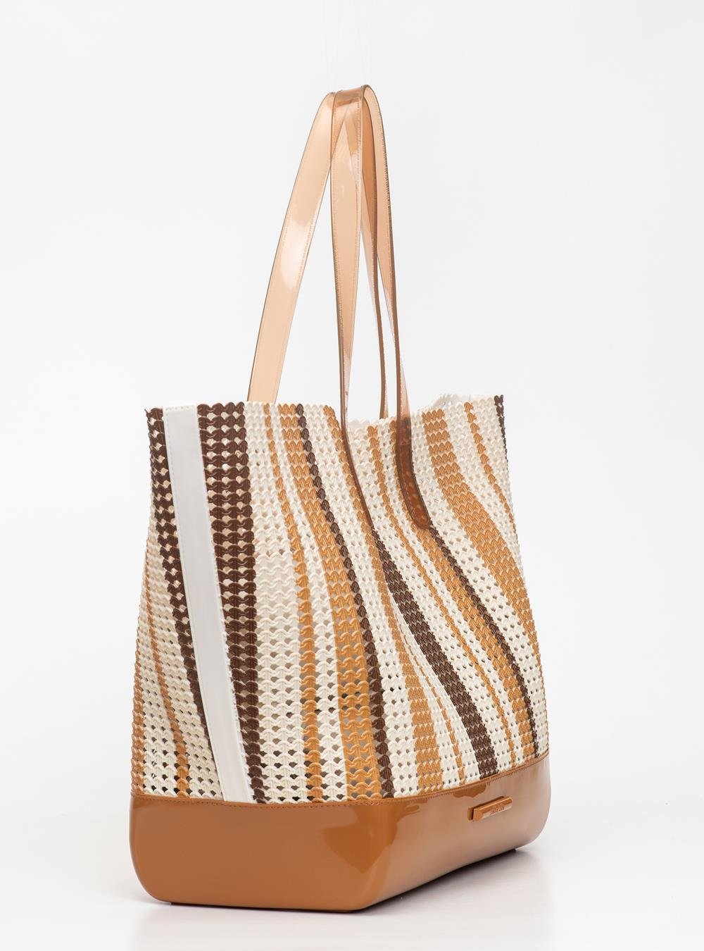 Bolsa Petite Jolie Ibiza Creme/Doce De Leite PJ11286 Bege 3