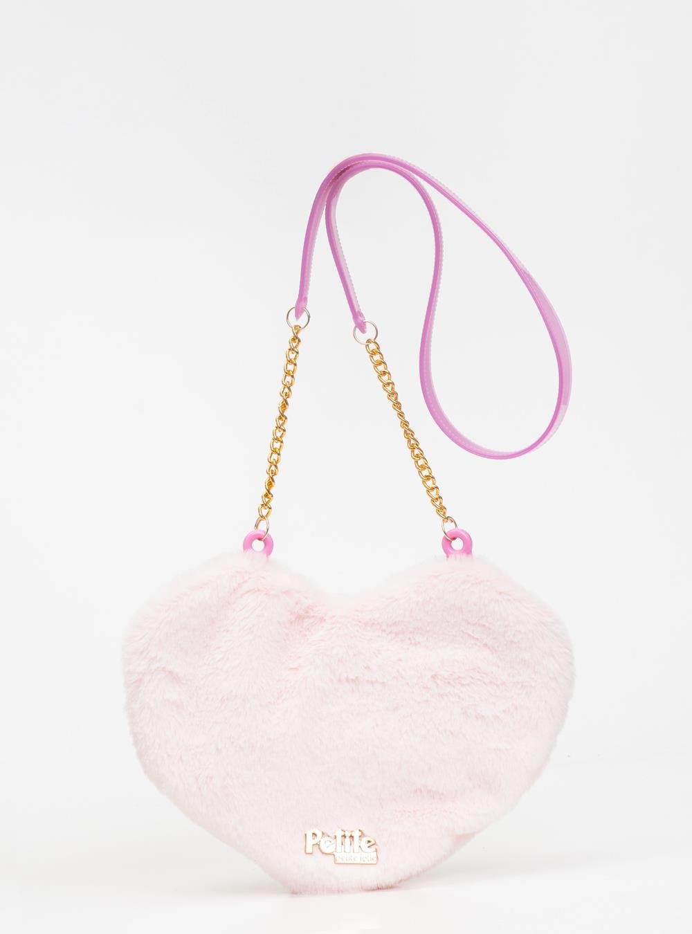 Bolsa Petite Jolie Love Fur Bag In Chiclete PJ11379IN