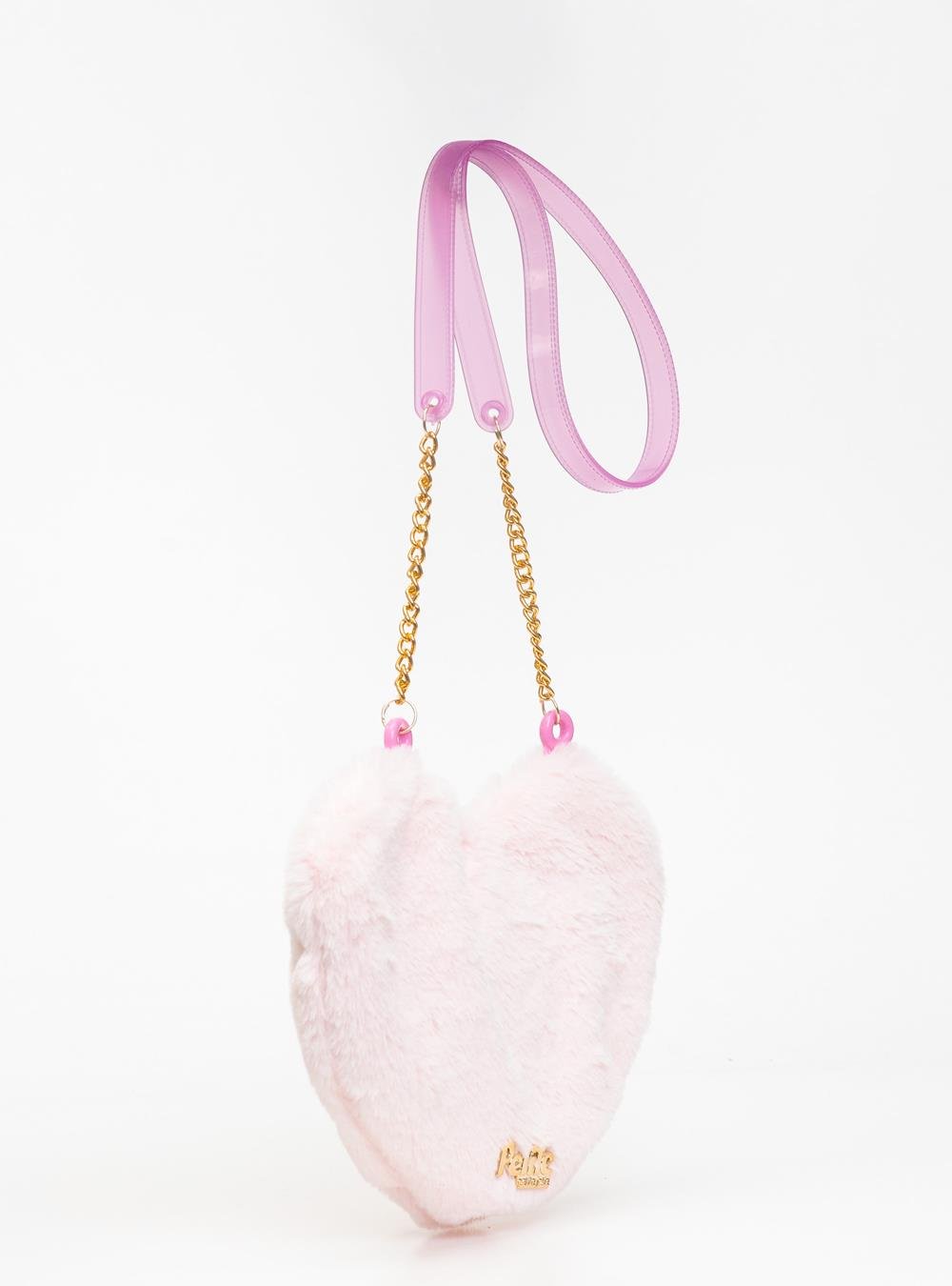 Bolsa Petite Jolie Love Fur Bag In Chiclete PJ11379IN Rosa 3
