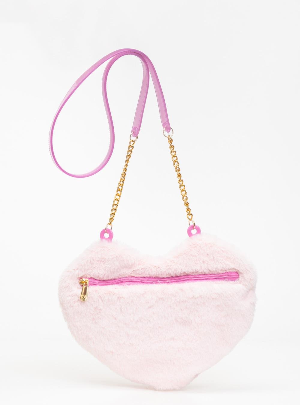 Bolsa Petite Jolie Love Fur Bag In Chiclete PJ11379IN Rosa 4