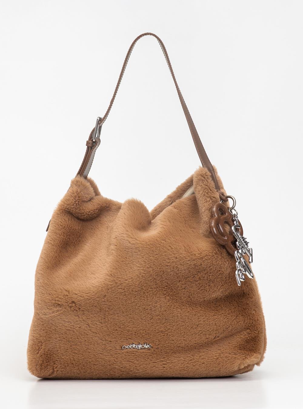 Bolsa Petite Jolie Fluffy Bag Chocolate PJ11376