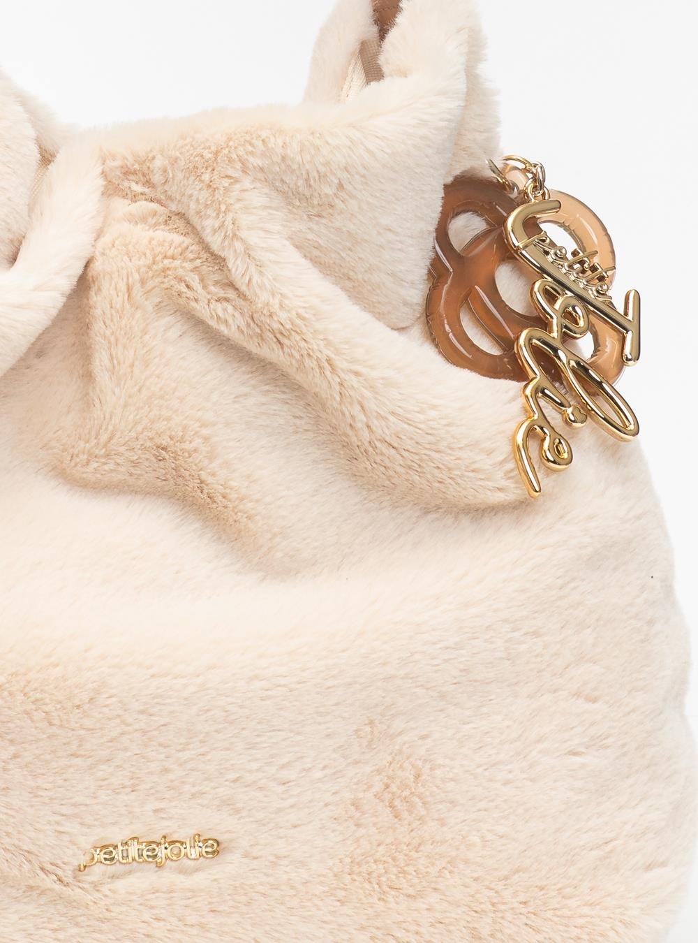 Bolsa Petite Jolie Fluffy Bag Creme PJ11376 Creme 5