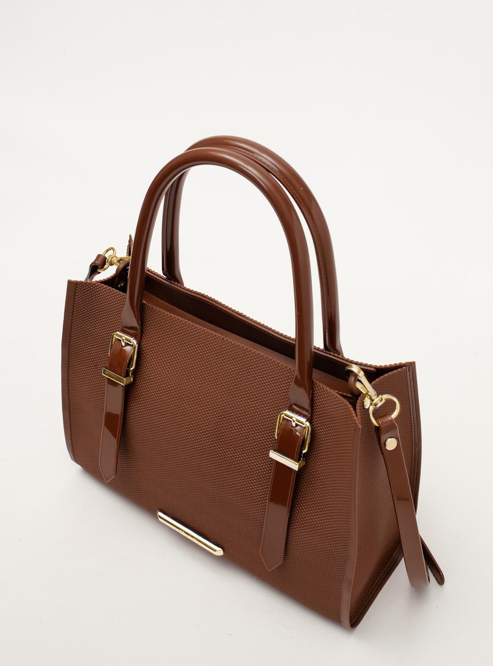 Bolsa Petite Jolie Heaven Chocolate/Ouro PJ11160 Marrom 2