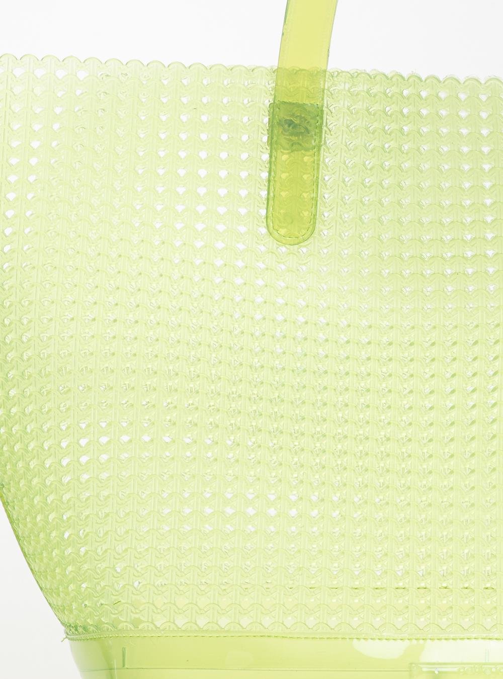 Bolsa Petite Jolie Ibiza Limão Translúcido PJ10734B Verde 4