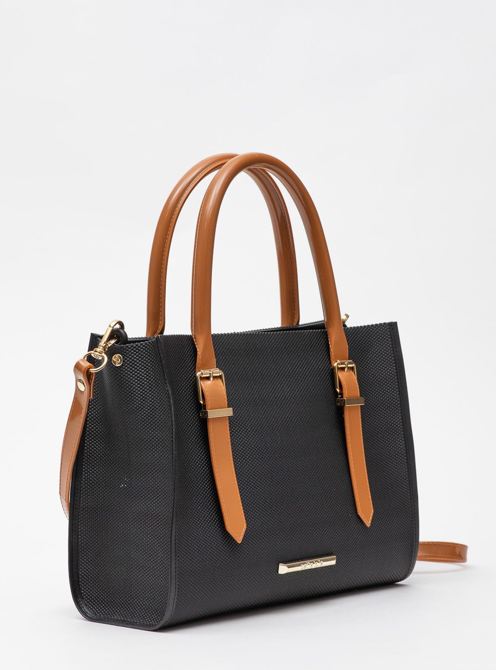 Bolsa Petite Jolie Heaven Preto/Doce De Leite PJ11160 Preto 2