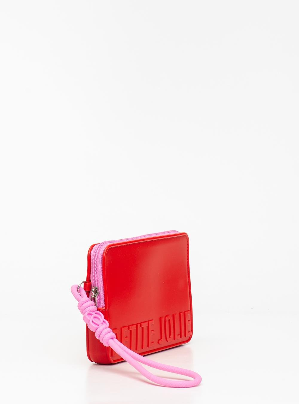 Carteira Petite Jolie Push Tomate/Chiclete PJ20167 Vermelho 5
