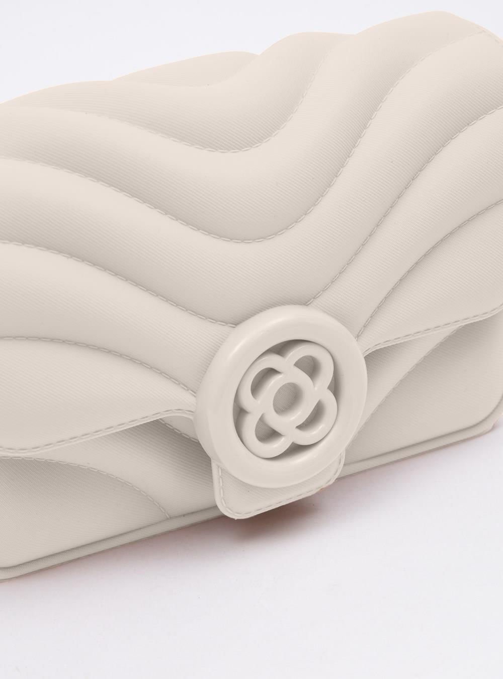 Bolsa Petite Jolie Sophy Creme PJ10980 Branco 4