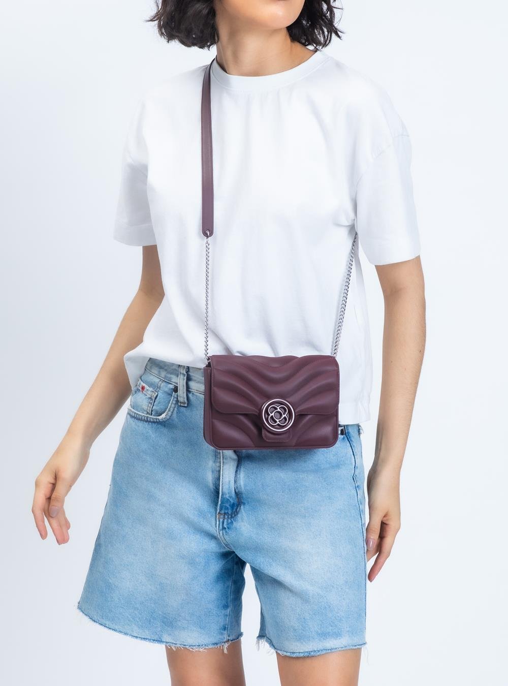 Bolsa Petite Jolie Sophy Berry PJ10980 Roxo 6